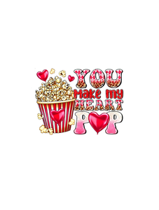 T-shirt da donna taglie forti per San Valentino, stampa cuore, girocollo, casual, primavera estate, 100% cotone jersey, manica corta - Product Image 1