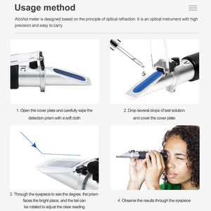Réfractomètre Portable 4 en <span class=keywords><strong>1</strong></span> Solution d'urée antigel par gravité réfractomètre de liquide de refroidissement automobile - Product Image 6