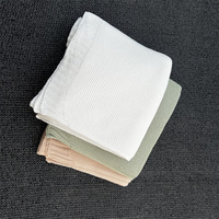 Couverture d'emmaillotage en tricot crochet douce et chaude unisexe pour la literie des enfants garçons et filles