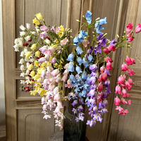 Tige de lys artificielle suspendue KW-F199, blanche, artificielle, pour la décoration florale de mariage