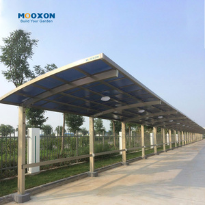 Kích thước lớn xe nơi trú ẩn ngoài trời xe bãi đậu xe bao gồm Hợp kim nhôm nhà để xe đổ không thấm nước UV kháng mái - Product Image 2