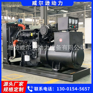 เครื่องกำเนิดไฟฟ้าดีเซล Weichai 50 กิโลวัตต์ ควบคุมระยะไกล 400 โวลต์ 50 เฮิรตซ์ สำหรับงานวิศวกรรมและเพาะเลี้ยงสัตว์น้ำ - Product Image 4
