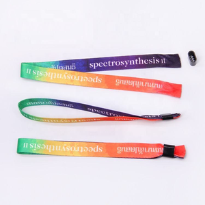 Pulsera de Poliéster Tejido Impermeable con Cierre Ajustable y Tecnología <span class=keywords><strong>RFID</strong></span> NFC Personalizada para Hoteles, Conciertos y Eventos - Product Image 4