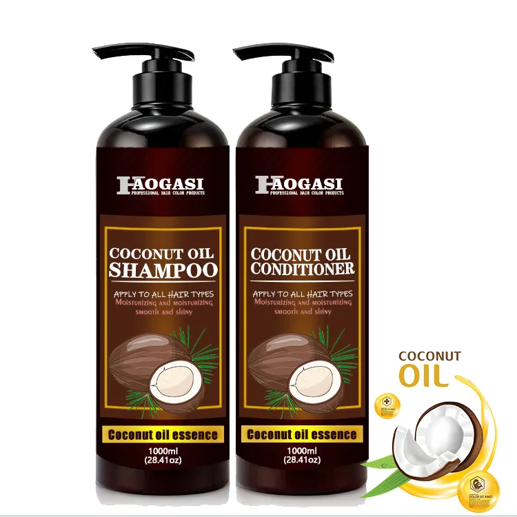 OEM ODM Nourishing Moisturizing Hair Shampoo Sulfate Free Shampoo And Conditioner argan oil hair care set