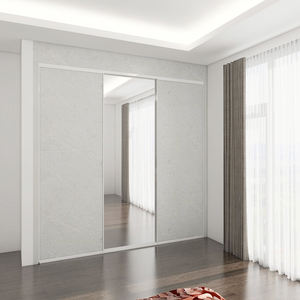 Mobili Camera <span class=keywords><strong>Da</strong></span> <span class=keywords><strong>Letto</strong></span> Moderna Porta <span class=keywords><strong>Scorrevole</strong></span> <span class=keywords><strong>Armadio</strong></span> In Legno <span class=keywords><strong>con</strong></span> Reticolo di Vetro Vita - Product Image 2