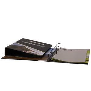 कस्टम लोगो मुद्रित फ़ाइल <span class=keywords><strong>4</strong></span> रिंग बाइंडर दस्तावेज़ फ़ोल्डर पेपर कवर फ़ाइल टॉपलोडर बाइंडर - Product Image 4