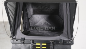 Tente de toit rigide triangulaire en aluminium, installation rapide, profil fermé de 18 cm, étanche, pour véhicule/<span class=keywords><strong>voiture</strong></span> (RTT) - Product Image 4
