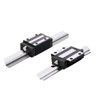 Precio barato guía lineal de alta resistencia HGR15 con deslizamiento de guía lineal suave HGH15CA HGW15CC juego de riel de guía lineal móvil cnc