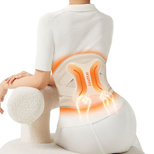 Kabelloser Heizgürtel mit Vibrationsmassage für den unteren Rücken, Schmerzlinderung, Heiz- und Vibrationsmassagegerät für die Taille mit Lendenwirbelstütze für Frauen - Product Image 6