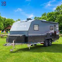 CAMPTRL Nouvelle Conception Grandes Roulottes Tout-Terrain pour Camping et Voyage