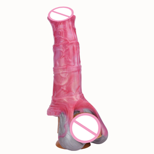 20cm Horse Penis Sleeve Extender Wieder verwendbare Kondome für Männer Penis verlängerung - Product Image 1