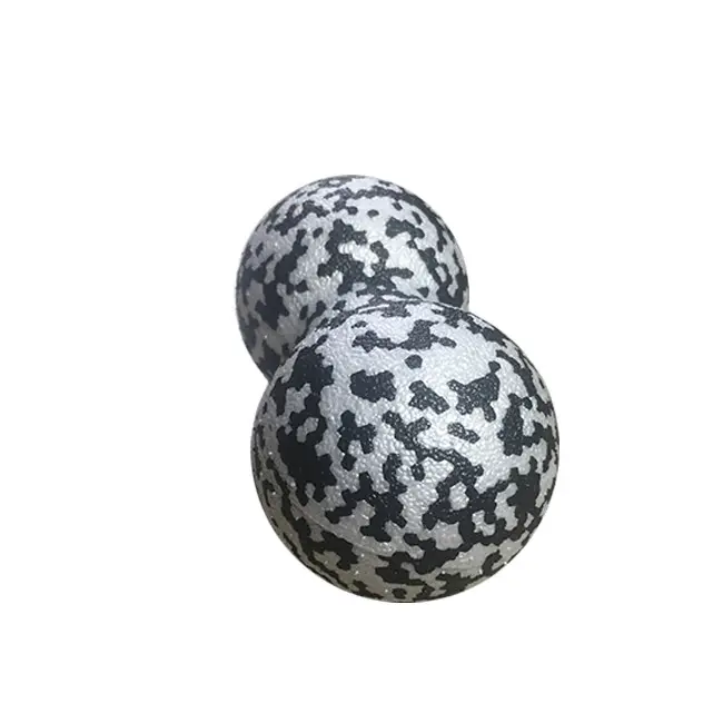 120 мм массажный шар для йоги, вибрирующий Массажный мяч в виде арахиса