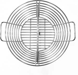 Diviseur <span class=keywords><strong>de</strong></span> panier à charbon <span class=keywords><strong>de</strong></span> bois pour extérieur, en acier inoxydable, résistant à la corrosion, compatible avec Green Egg - Product Image 2