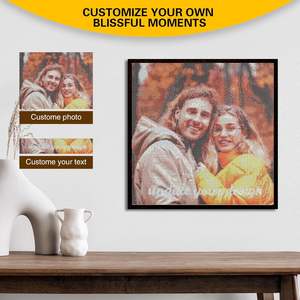 Personalizable 5D DIY Diamond Art Kit Moderno Clásico Cuadrado Bodegón Patrón - Product Image 2