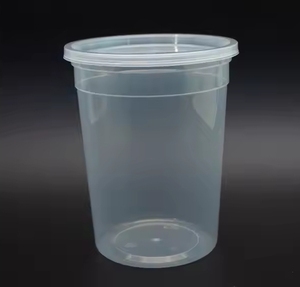 Hacamy ถ้วย PP ใสแบบใช้แล้วทิ้งพร้อมฝาฉีดเข้าไมโครเวฟได้สำหรับเก็บอาหารร้อนและกลับบ้าน - Product Image 4