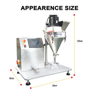 Tabletop 5g 10g 30g 50g 100g bột khô khoan điền Dispenser bột nhỏ điền máy - Product Image 4