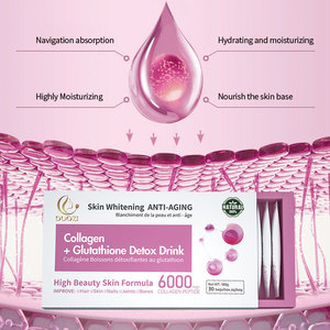 Minuman Detoksifikasi Kolagen L-<span class=keywords><strong>Glutathione</strong></span> Berkualitas Tinggi OEM Laris Manis, Produk Perawatan Kulit untuk Memutihkan dan Mencerahkan Kulit (Bubuk) - Product Image 6