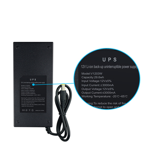 Pin dự phòng 12V DC, 12 Volt, 1A 2A 3A, Mini UPS, dung lượng 8000mAh cho bộ định tuyến WiFi, modem, camera CCTV - Product Image 6