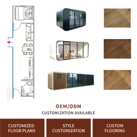 Maisons conteneurs à prix compétitif en vente près de chez moi – Cabane Apple modulaire de luxe sur mesure au design moderne et luxueux