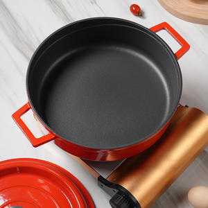 Cazuela de esmalte de hierro fundido clásica de estilo marroquí para estofar carne de estofado Taki y otros alimentos - Product Image 3