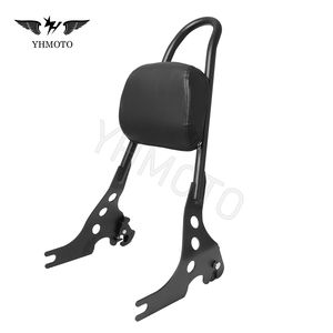 Pièces de Moto pour Harley <span class=keywords><strong>Sportster</strong></span> XL883C XL <span class=keywords><strong>883</strong></span> XL1200R XL 1200 <span class=keywords><strong>R</strong></span> C S Sissy Bar Sissybar Dossier Rack Rear Bracket Pad - Product Image 4