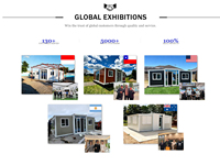 Casas Contenedor Expandibles de Lujo Prefabricadas en China, de 20 pies, Tipo Caja Desplegable, para Oficina, Vivienda, Refugio al Aire Libre