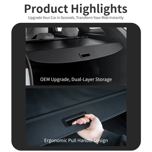 <span class=keywords><strong>Cache</strong></span>-bagages rétractable de sécurité pour <span class=keywords><strong>coffre</strong></span> arrière GAC MOTOR - Product Image 3