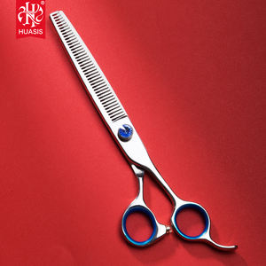 Atacado 6.5 7 Polegada Revestimento Preto Aço Inoxidável Dog Grooming Ferramentas Conveniente Pet <span class=keywords><strong>Hair</strong></span> Clipper <span class=keywords><strong>Scissors</strong></span> com Logotipo Personalizado - Product Image 3