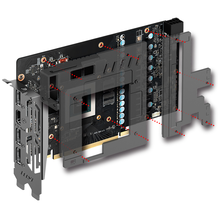 MSI NVIDIA Geforce RTX 2060 SUPER ARMOR 8G Gaming Card