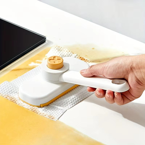 Wholesale Hot Sale 1pc Portable Rotatable Multifunctional <b>Wall</b> Mount Cleaning Brush for Home Living Room Bathroom Rectangle <b>Mop</b> - Product Image 3