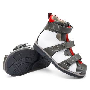 프린스파드 정형외과용 미끄럼 방지 통기성 아치 지지 샌들 어린이 여름 유아용 하이탑 발목 스트랩 신발 후크 앤 루프 - Product Image 4