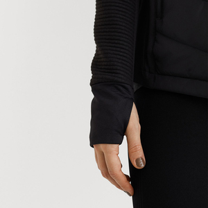 Chaqueta acolchada de Invierno para mujer de alta calidad, abrigo acolchado ligero, bordado, decoración de rayas de perlas, piel de oveja, punto de algodón - Product Image 2
