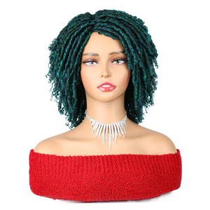 Nueva Llegada, Extensiones de Cabello <span class=keywords><strong>Afro</strong></span> Ondulado de 6 Pulgadas, <span class=keywords><strong>Trenzas</strong></span> de Ganchillo, Peluca con Encaje Transparente <span class=keywords><strong>para</strong></span> Pelucas <span class=keywords><strong>Afro</strong></span> Cortas, <span class=keywords><strong>para</strong></span> Mujeres y <span class=keywords><strong>Hombres</strong></span> Negros - Product Image 1