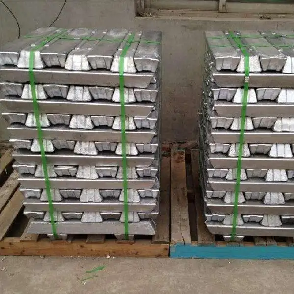 Lingotes de aço alumínio revestidos de alta qualidade A7 A8 A9 ADC12 99,7% 99,8% 99,9%