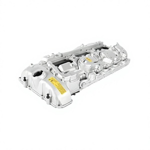 OE 11127570292 Tapa de válvulas de aluminio para motor de coche al por mayor para BMW Serie 7 F01, Serie 3 F30 F31, Serie 5 F07 N55 - Product Image 1