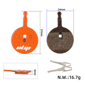 Ulip Orange 6-hole SRAMAVIDBB5 Multi-metal Brake <b>Pads</b> for Sram Avid Bb5 Mountain Road Bike <b>Electrical</b> Scooter Bicycle Resin Disc - Product Image 2