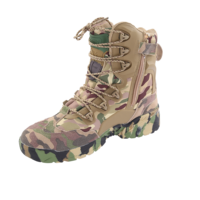 ESDY Chaussures d'extérieur tactiques pour homme Botte de chasse camouflage