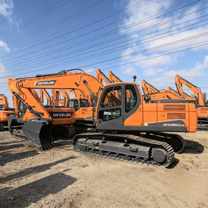 Mejor Precio, Alto Rendimiento, Excavadora de Orugas Develon DX220LCA de 22 Toneladas, Potente y Confiable Máquina para Movimiento de Tierras, Naranja, Corea - Product Image 3