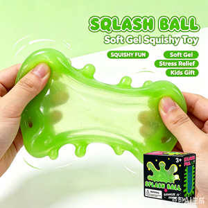 Balle à presser en maltose Needoh, jouet anti-stress doux et respectueux de la peau, idéal pour les cadeaux de fête et le soulagement du stress, Needoh Deco - Product Image 2