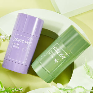 Bâton d'argile de contrôle de l'huile de thé vert nettoyant pour le visage en gros pour les soins de la peau du visage - Product Image 4