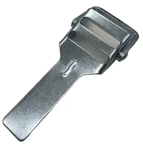 Hebilla de clip de ajuste de trinquete negro de metal pesado de 2 pulgadas