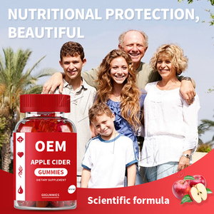 Gomitas de Vinagre de <span class=keywords><strong>Sidra</strong></span> de Manzana para el Control de Peso y la Desintoxicación |   Vegano y Sin Azúcar - Product Image 6