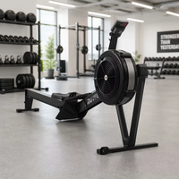 Équipement de musculation, rameur commercial à résistance à l'air, machine à ramer à résistance à l'air, salle de sport, fitness, machine à ramer, rameur à air