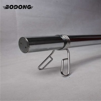 Barre d'haltères incurvées Bar Gym utilisé Fitness Chrome Barbell 1 ''et 2'' droit maison personnalisé unisexe anti-dérapant Barbell 20kg BODONG