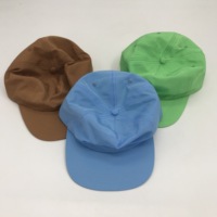 5 Panel Blanco Polyester Nylon Snapback Hoed Baseball Caps Custom Logo Met Verstelbare Gesp
