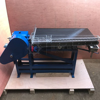 Table vibrante en alliage d'aluminium léger de haute qualité pour équipement de test de séparation gravitaire de l'or fin en laboratoire