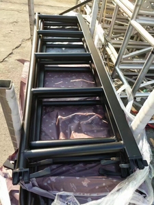 Mingkai layher uốn ống tròn giàn cấu trúc hỗ trợ màu đen sắt lớp Thang giàn cho tổ chức sự kiện - Product Image 2