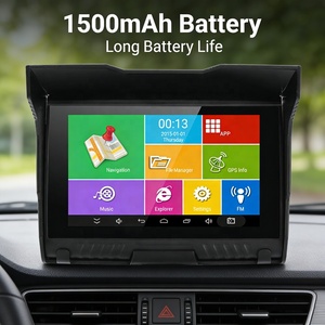 Navigatore GPS Impermeabile da 5 Pollici con Software <span class=keywords><strong>Mappe</strong></span> IGO, Android 6.0, <span class=keywords><strong>Mappe</strong></span> Mondiali, Lettore USB MP3/MP4 per Auto, Ricaricabile - Product Image 2