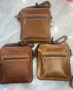 Bolsa de mensajero de cuero Vegano para hombre con logotipo personalizado de fábrica, maletín negro para oficina de negocios, abogado, estudiante, maletín con cerradura para ordenador portátil - Product Image 5