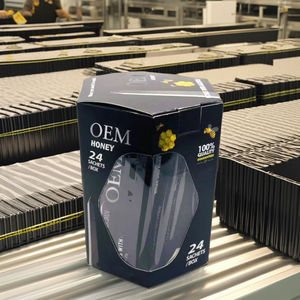Empaque OEM para <span class=keywords><strong>Miel</strong></span> <span class=keywords><strong>de</strong></span> Acero Duro con Gelatina Natural y Polen <span class=keywords><strong>de</strong></span> <span class=keywords><strong>Abeja</strong></span>, 24 Sobres en Cajas Rígidas con Recubrimiento UV y Materiales Reciclados - Product Image 6